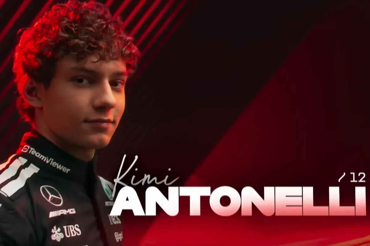 Andrea Kimi Antonelli 2025 f1 driver