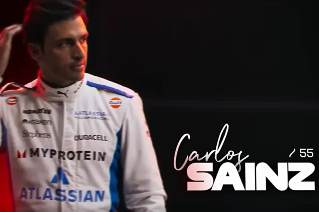 Carlos Sainz f1 driver 2025