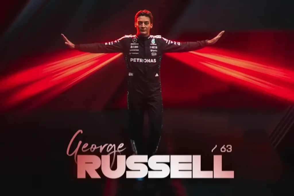 george russell f1 driver 2025 mercedes